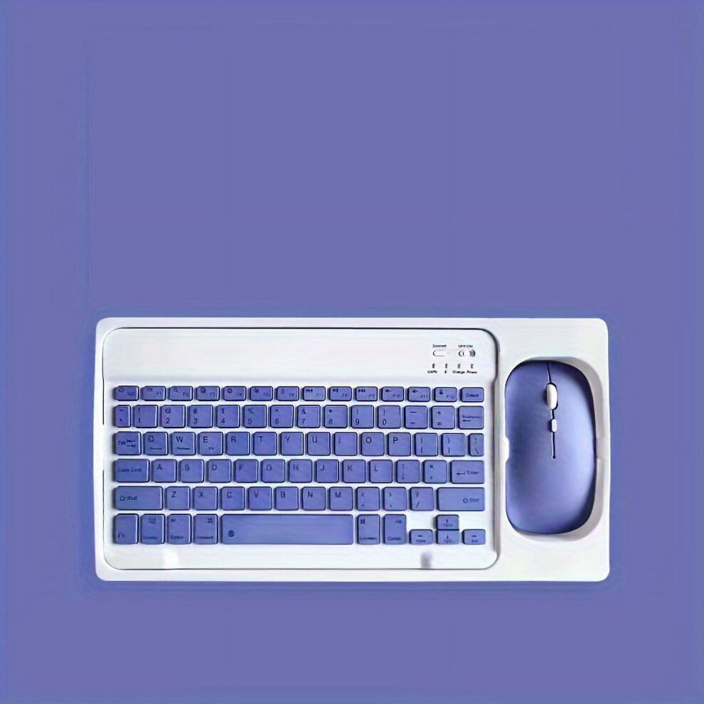 Rechargeable Wireless Keyboard & Mouse Combo, Compatible With Iphone, Ipad, Samsung Tablet, Android, Windows 9027700894099