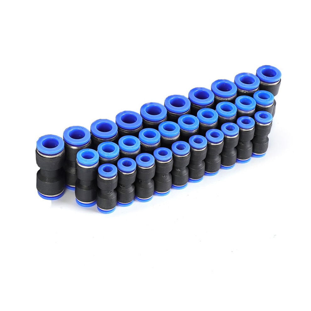 Straight Push Connectors Pneumatic Connect Fittings Air Line Quick Hose Repair 9085618719118