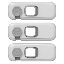 3pcs Kids Safety Locks Anti-pinch Hand Drawer Lock Kids Protection Locks