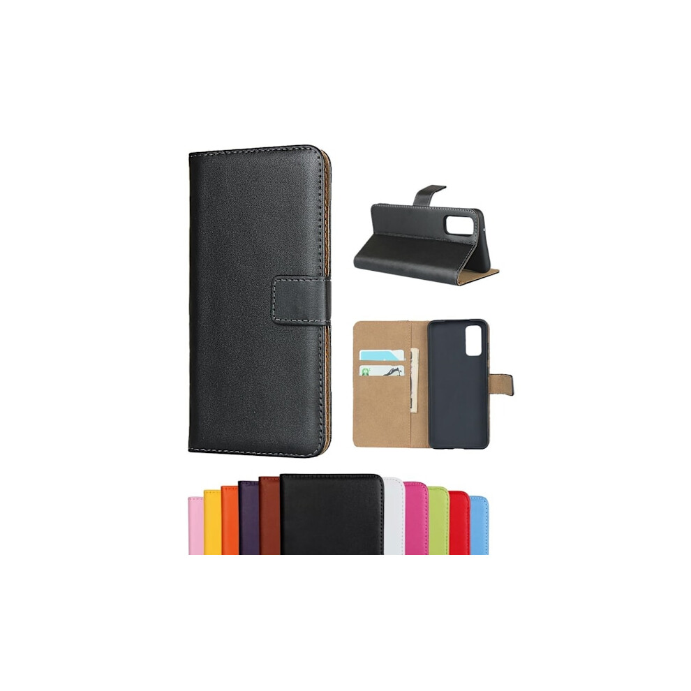 Compatible With Samsung S20 Fe - Genuine Leather Wallet Case - Light Light Light Pink 9085618720756