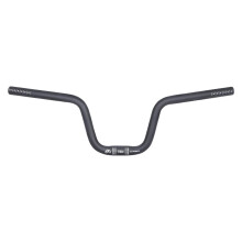 Folding Bike Shaped Handlebar Lightweight Swallow Shaped Handlebar Aluminum Handlebars Mounted Bars Bike Parts , Black H160mm