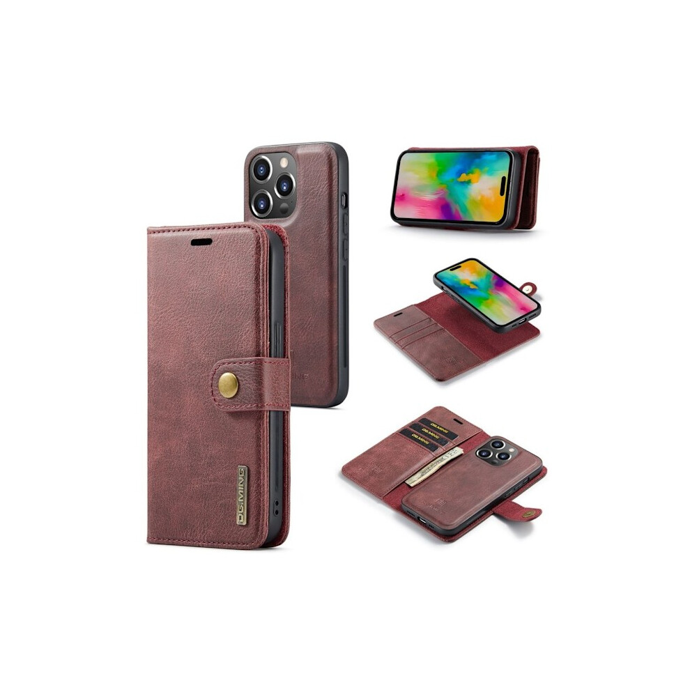 Dg.ming Compatible With Iphone 16 Pro Max Case - Dark Brown 9085618720589