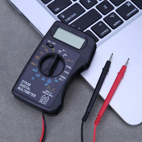 DT83B Pocket Digital Multimeter Ammeter Voltmeter DC/AC Resistor Ohm Voltage Multi Meter Tester Electrical Instruments 2