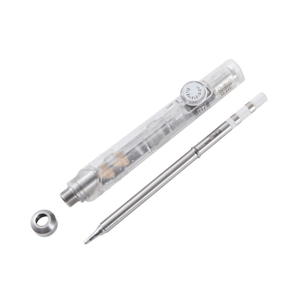 Sh72 Soldering Iron 65W 12-24V 220-400 Adjustable Temperature Sh72-Bc2 Welding Tool Not T12 Transparent White 9085618721135