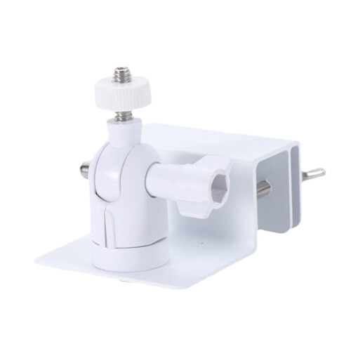 GARENDE Weatherproof Gutter Mount Bracket Adjustable Rotatable Stand for White 1