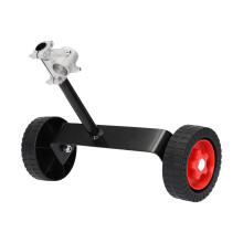 Wheel Attachment for Weed Eater with Adjustable Support, Stable TStructure, Fits 1.1in Trimmers