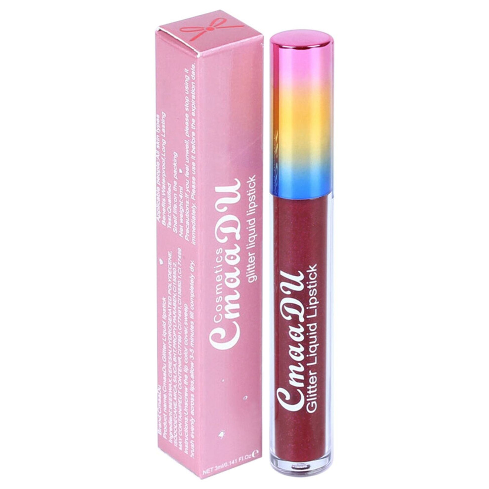 Cream Matte Liquid Lipstick Nude Waterproof Lip Gloss Longlasting Nontransfer Vegan Cruelty 3Ml