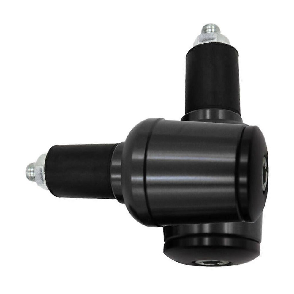 (As Show, Black) 2Pcs Universal Bar Ends Motorcycle Motorbike Handlebar End Weights 7/8" 22Mm 5213747881664