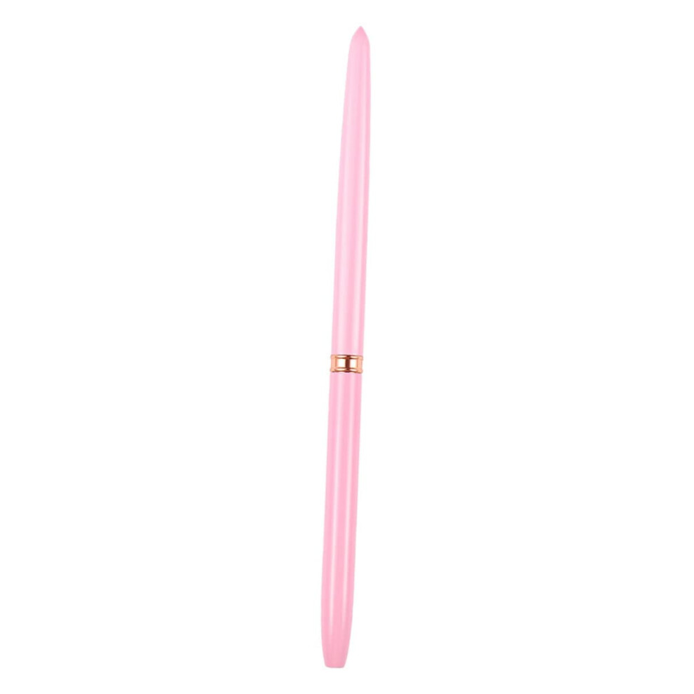 Pink Nail Art Brush For Gel And Acrylic With Comfortable Grip And Precise Detailing
