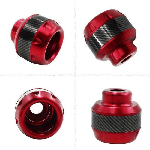 (As show, Orange) 2pc Motorcycle Frame Crash Pads Engine Case Sliders Falling Protector Universal 2