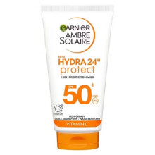 6 x Garnier Ambre Solaire Hydra 24 Protect SPF50+ Sun Lotion 50ml