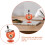 Automatic Ashtray with Extinguishing Design, Smokeless Billiards Shape for Home Office Patio Use 5