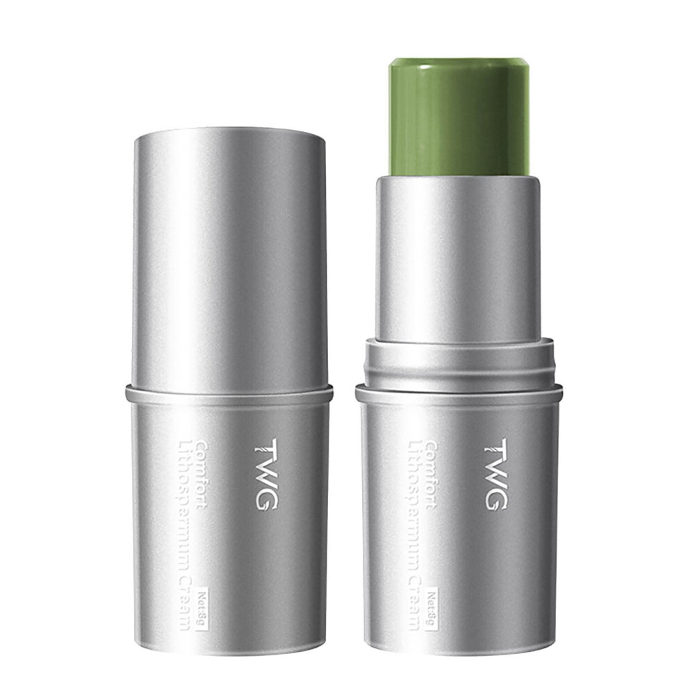 Peach Solid Perfume Balm With Tea Fragrance, Moisturizing Nongreasy Travel Size