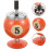 Automatic Ashtray with Extinguishing Design, Smokeless Billiards Shape for Home Office Patio Use 2