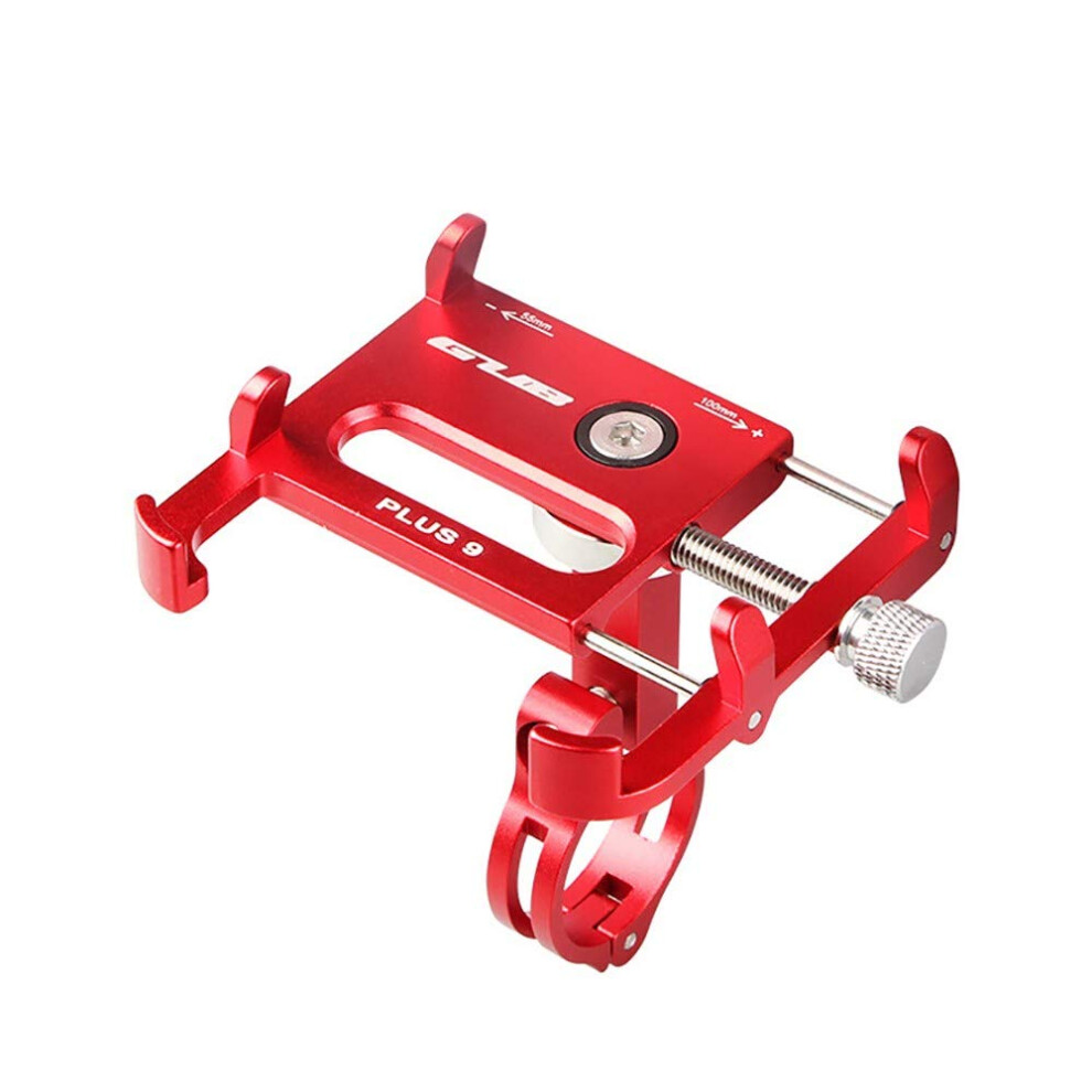Bike Phone Mount Aluminum Adjustable 360 Viewing Secure Handlebar Holder For 3.56.5 Inch 9070919507311