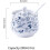 Sugar Bowl with Lid and Spoon, Ceramic Spice Jar, Cute HandDrawn Pattern, White 200ml 2