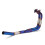 Titanium Motorcycle Exhaust Header Pipes Boosts Engine Power with HeatTreated Blue Finish 1