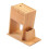 Bamboo Knife Block Organizer with Ventilated Drying Surface and NonSlip Base for Kitchen Storage 1