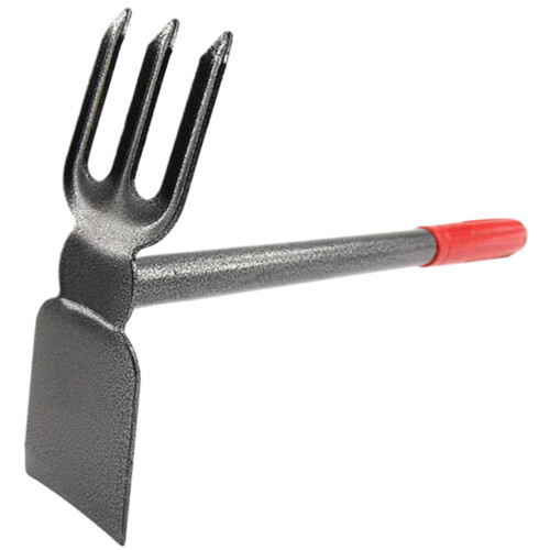Weeding Tool Dual Head with NonSlip Handle BendProof AntiRust Garden Weed Puller for Yard