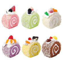 Faux Cake Realistische Kunstkuchendekoration In verschiedenen Farben 2,82,41,6 Zoll 6 Stück