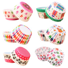 CNKOO 600 Pcs Cupcake liners Rainbow Standard Paper Baking Cups Cupcake Liners Muffin Baking Cupcake Mold to Use for Pans