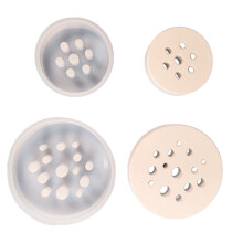 Honeycomb Round Pen Holder Making Mold Flower Arrangement Bucket Plaster Cement Mold