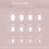 24 pcs False Nails Short Almond French 2