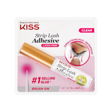 Kiss Lash Glue Clear, Transparent, 5g (pack of 1)