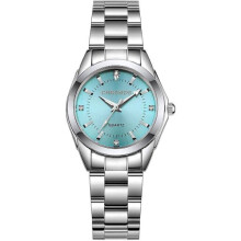 Women's Quartz Watch with Stainless Steel Bracelet, Waterproof Analog Watch for Women and Girls