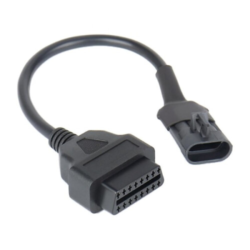 Motorcycle OBD II 3-pin Adapter Cable for CFMOTO