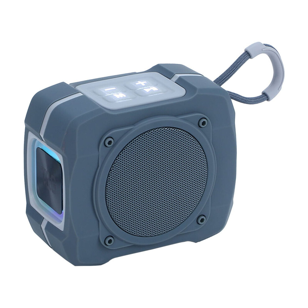 Paveos Portable Bar Bluetooth Speaker With Mic, Low Latency, Wireless, Compatible With Cards, Light/Gray 9377112364438