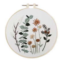 YiFudd Stitch Tools And Beginner Embroidery Kits For Adults And Children