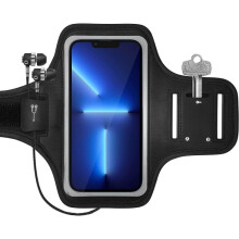 IC Exercise Phone Holder Armband Compatible with iPhone 14 Plus, 13 Pro, 12 Pro Max, compatible with Samsung Galaxy S23 Ultra, S22 Plus, Note20 Ultra