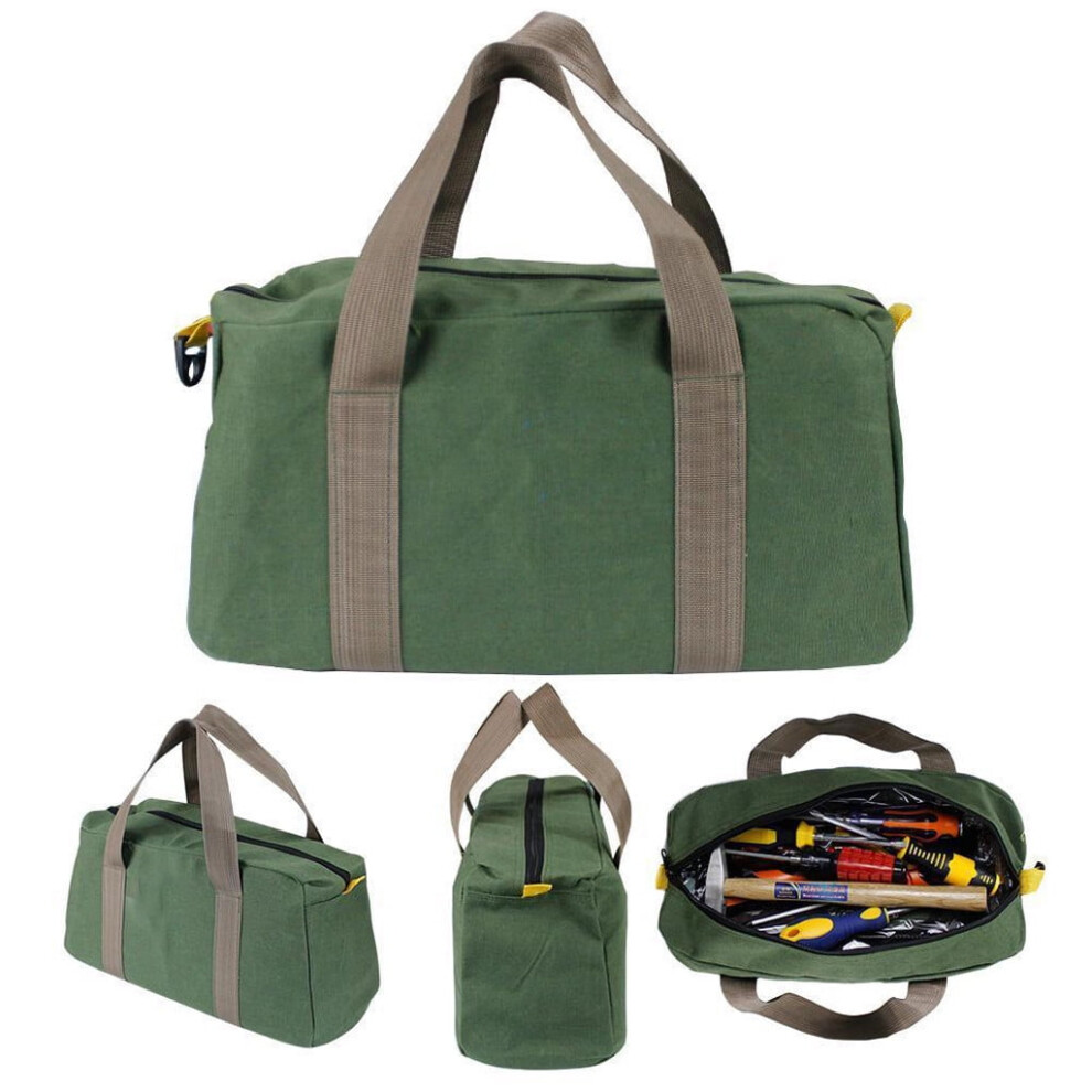 Icqovd Mechanics Tool Bag Canvas Multi-Function Storage Hand Tool Bag Portable Toolkit 9422877749461