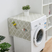 Anti-Slip Washer And Dryer Top Covers, Fridge Dust Cover, Washing Machine Top Cover Front Load, With Storage Bags