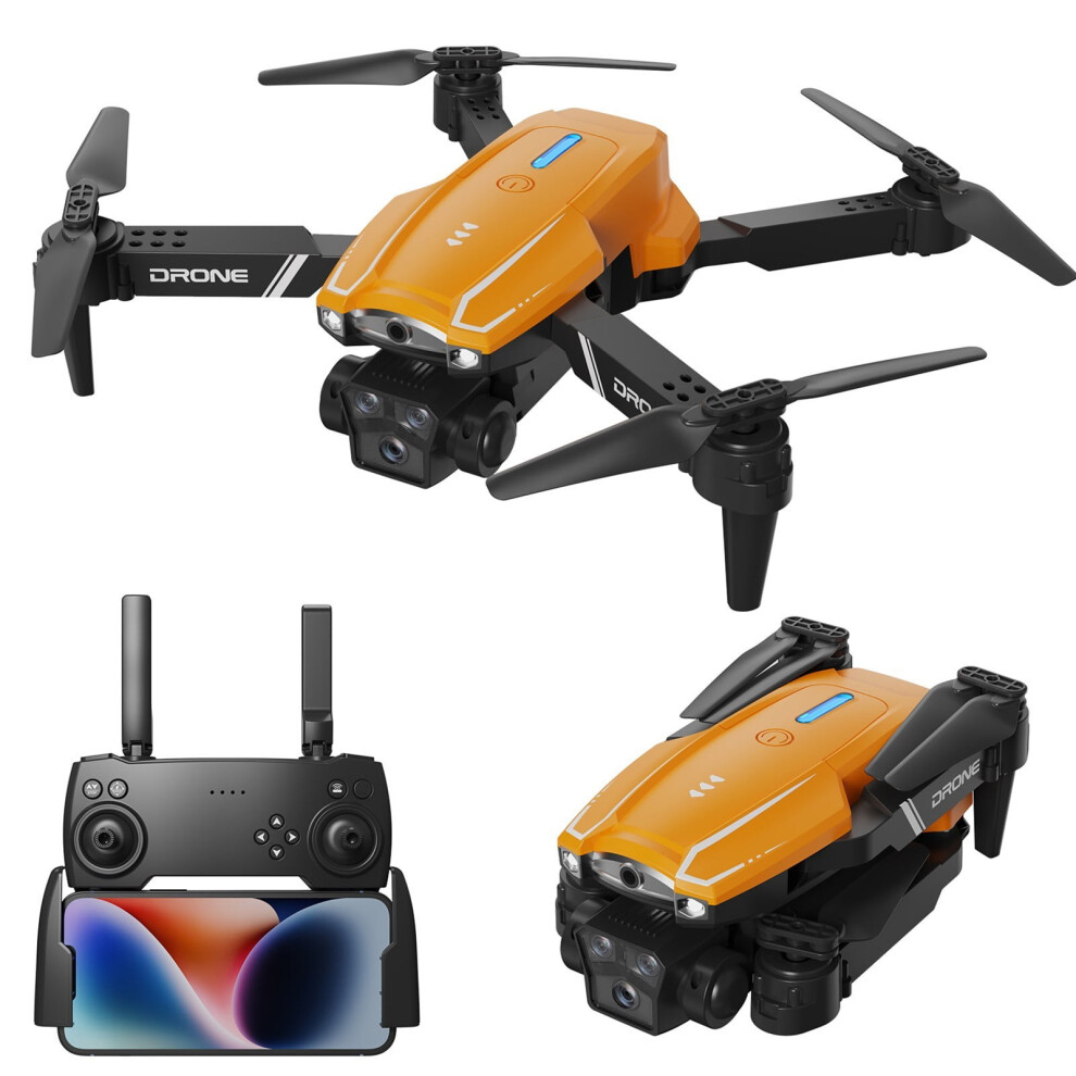 Zeceouar Drone With Camera 1080P Fpv 2.4G Wifi Altitude Hold Headless Mode Rc Quadcopter Compatible With Follow Me - Gifts For Kids Adults 9422877753116