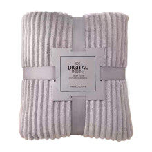 Clearance! FNGZ Polyester Blanket, Coral Velvet Magic Velvet Blanket Silver Gray 70x100cm, Flannel Nap Blanket Compatible with X