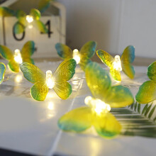 LED String Lights for Indoor & Outdoor, Compatible with Creative Butterfly Modeling Lamps – Decorative Lighting