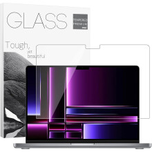 9H Hardness Tempered Gl Screen Protector Compatible with MacBook Pro 14" 2023 (M3 / M3 Pro / M3 Max,M2 Pro /M2 Max