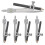 5 Pcs Drawing Compasses Protractor Drawing Compass for Art Kids Compass Drafting Compass Reusable Compass Student 1