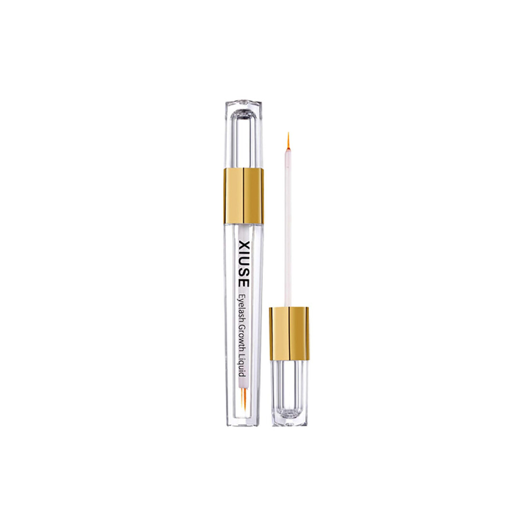White Natural Eyelash Growth Serum For Longer Thicker Lashes And Brows, Hypoallergenic 8Ml
