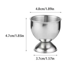 Stainless Steel Soft Boiled Egg Cups Egg Holder Tabletop Cup Kitchen Tools Sets Breakfast Steam Rack Mold For Eggs Poach