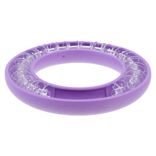 Bobbin Storage Box Embroidery Holder Wire Shelf Brackets Sewing Machine Ring Container Spool Purple
