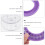 Bobbin Storage Box Embroidery Holder Wire Shelf Brackets Sewing Machine Ring Container Spool Purple 6