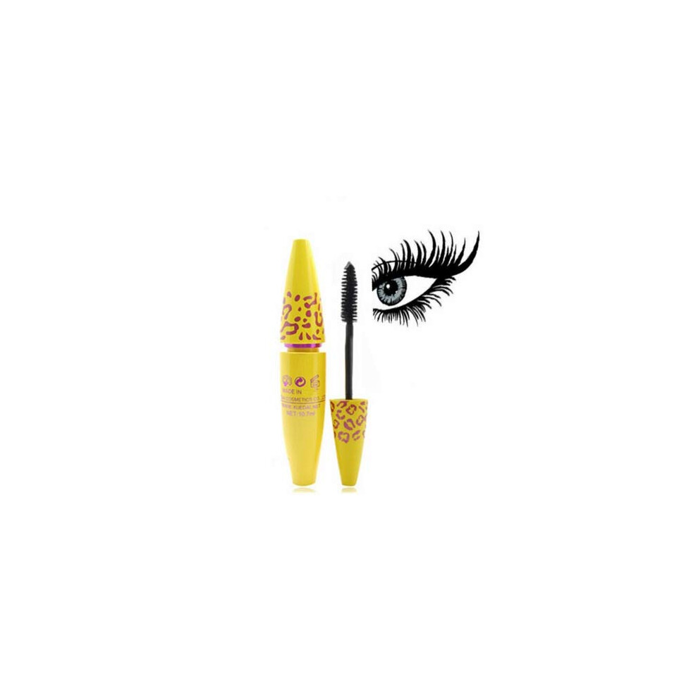 Black Curling Mascara 12ml Waterproof Volumizing Lash Effect with Precise Separation Brush