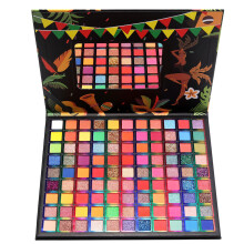 99 Colors Eyeshadow Palette Pigmented Matte Glitter Rainbow Shades Waterproof Long Wear
