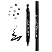 2 in 1 Double Ended Winged Eyeliner Stamp Pen, Waterproof Longwear QuickDry Liquid Cat Eye