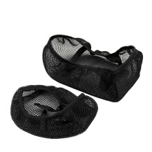 Seat Cover with Ergonomic Spine Support and Breathable Mesh Cushion for Royal Enfield Himalayan 411