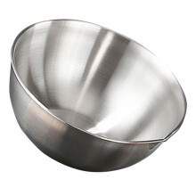 Stainless Steel Mixing Bowl with Pour Spout and Measurement Scale, Large Capacity for Cooking Baking Salad