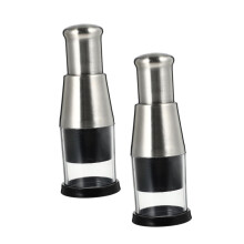 2pcs Stainless Steel Garlic Press and Crusher for Kitchen MultiCutters Efficiency Easy Clean